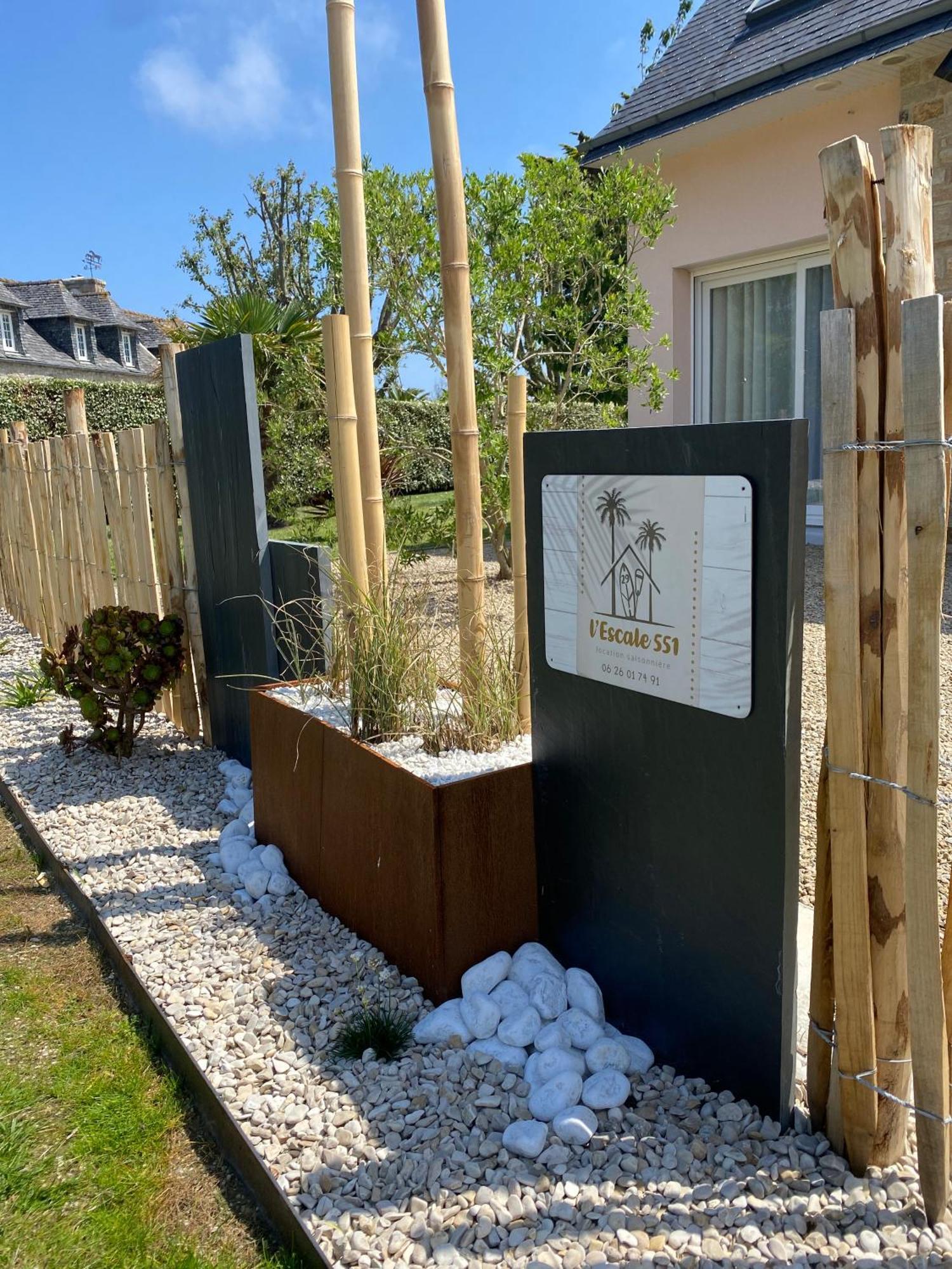 L'escale 551, gîte Santec à 250m de la plage Extérieur photo